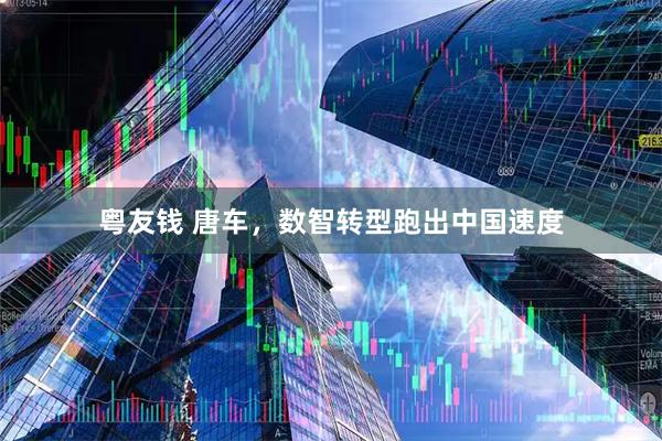 粤友钱 唐车，数智转型跑出中国速度